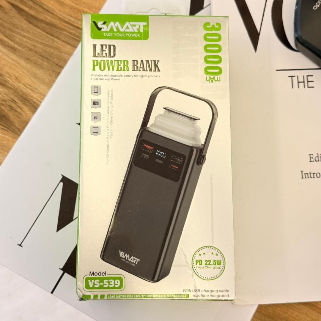 pHewnhiN0EyrO_xu پاوربانک وی اسمارت مدل VS-539 ظرفیت 30000 میلی آمپر ساعت - Image 1