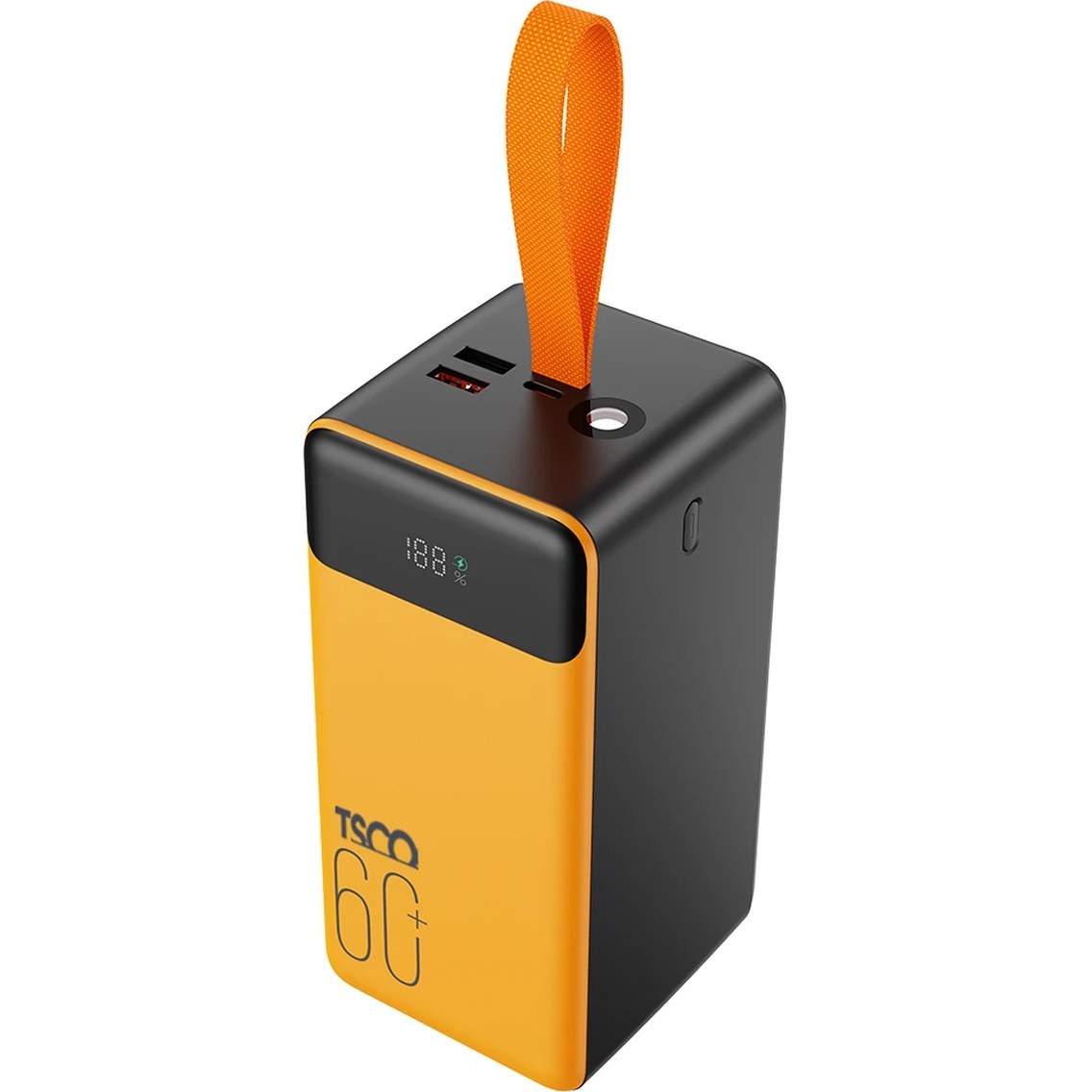1KjOqJrpd-ieCOas پاوربانک تسکو مدل TSCO TP 6001 60000mAh 22.5W مشکی زرد - Image 1