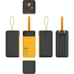 پاوربانک تسکو مدل TSCO TP 6001 60000mAh 22.5W مشکی زرد - Image 2
