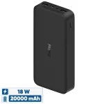 پاوربانک شیائومی مدل Redmi PB200LZM ظرفیت 20000 میلی آمپر ساعت