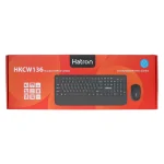 کیبورد و ماوس بی سیم هترون مدل Hatron HKCW136 گارانتی فورتیم